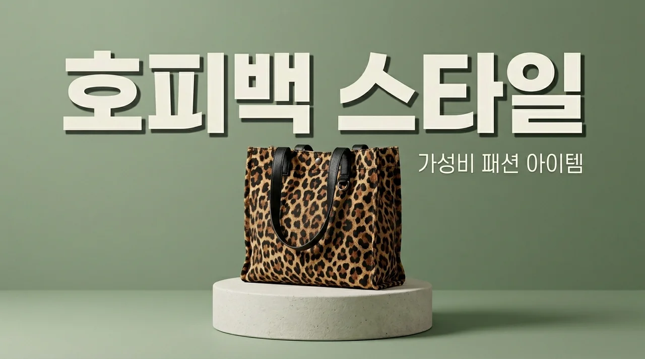 명품인 줄 알았죠? 10만원대 호피 가방 스타일링과 추천 아이템 총정리