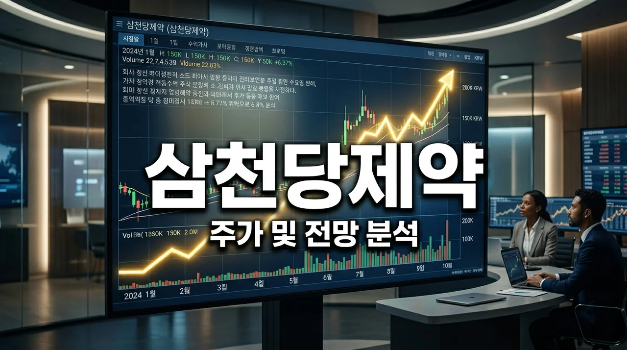 삼천당 제약 주가 전망과 향후 성장 가능성 (2026년 최신 분석)