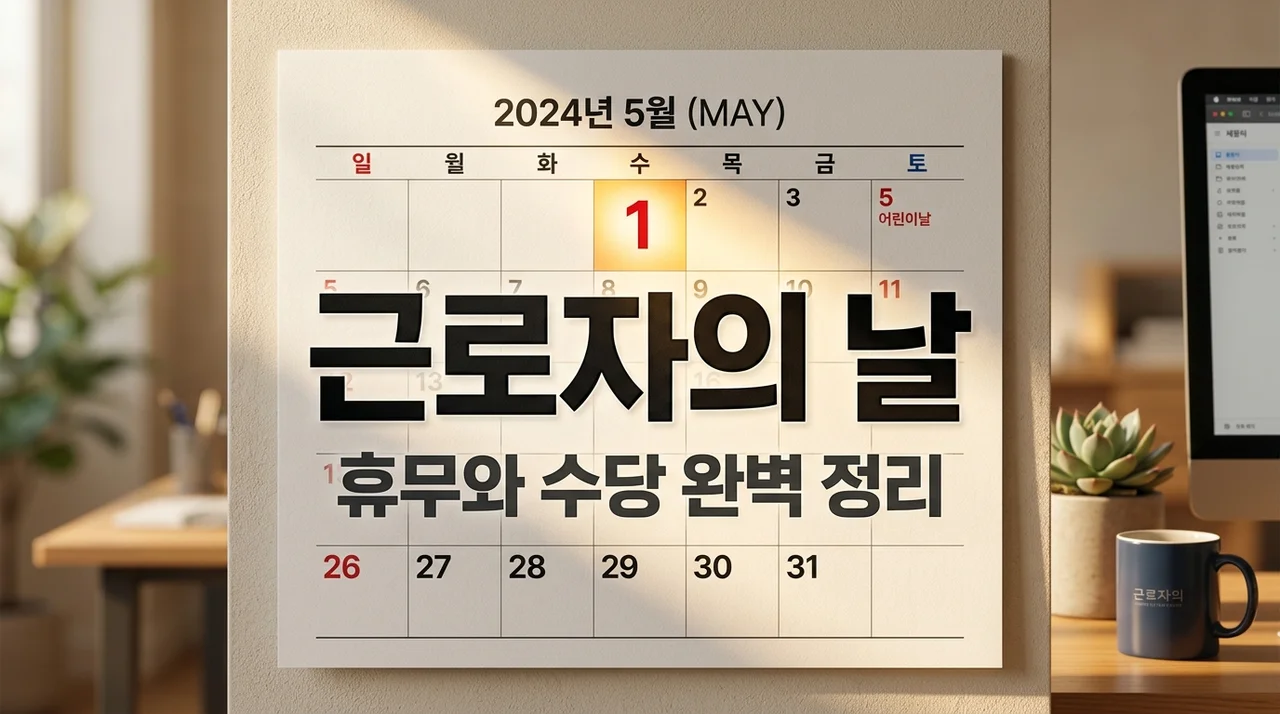 2026년 근로자의 날 휴무 기준 총정리: 공무원과 직장인 차이는?