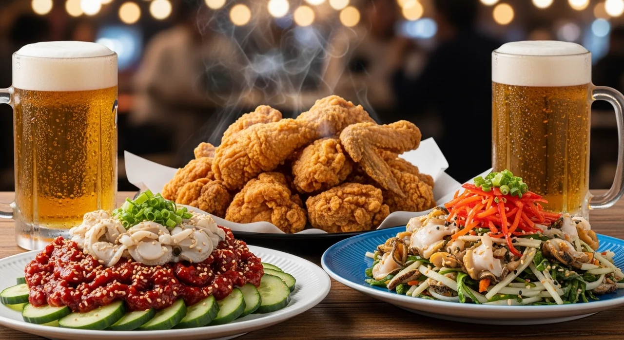 성북천 야장에서 맛볼 수 있는 특별한 메뉴와 분위기는?