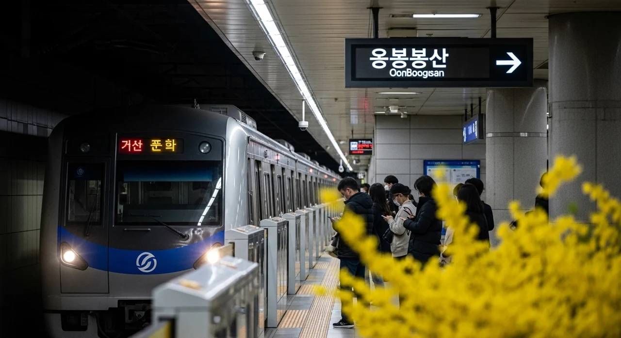 <h3>응봉산 개나리축제에 대중교통으로 가는 방법과 주차 정보가 궁금합니다.</h3>