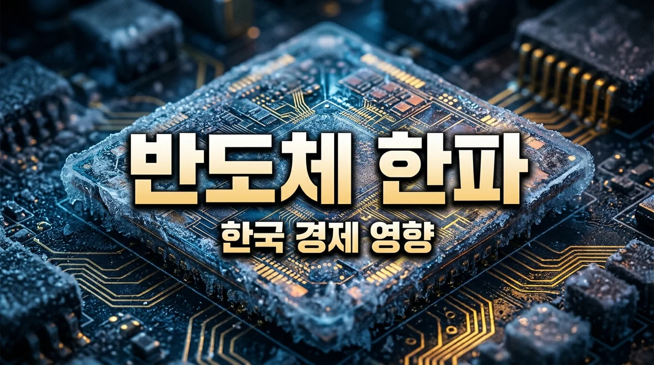 [긴급 진단] 미국발 반도체 한파, 2026년 한국 경제 영향과 대응 전략 5가지