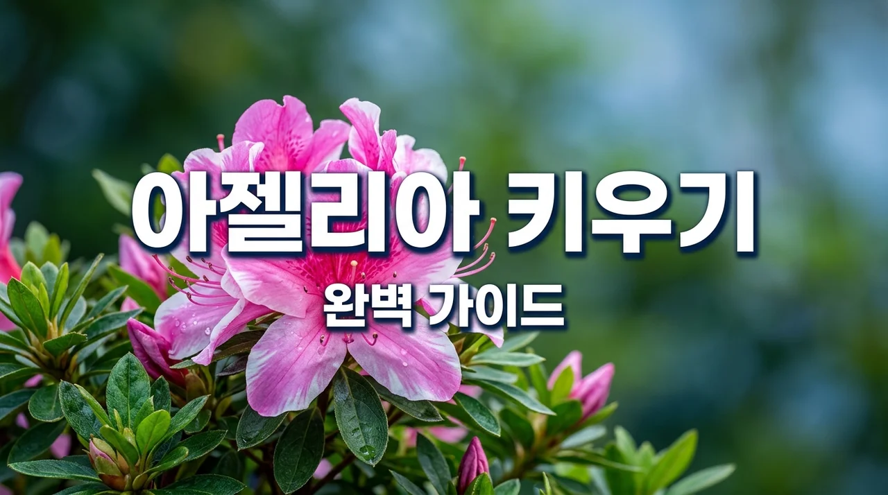 [필수 정보] 아젤리아 꽃 키우기 완벽 가이드 (종류별 관리법과 숨겨진 꽃말 5가지)