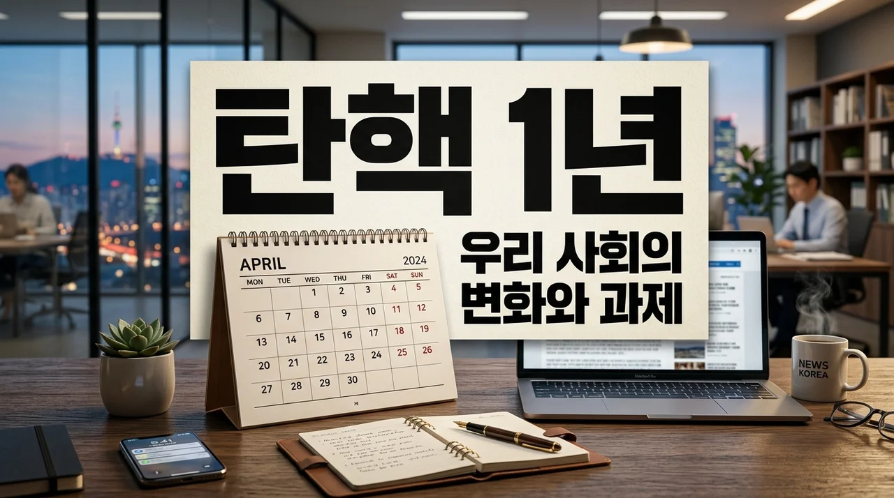 탄핵 1년이 남긴 우리 사회의 변화와 앞으로의 과제는 무엇일까