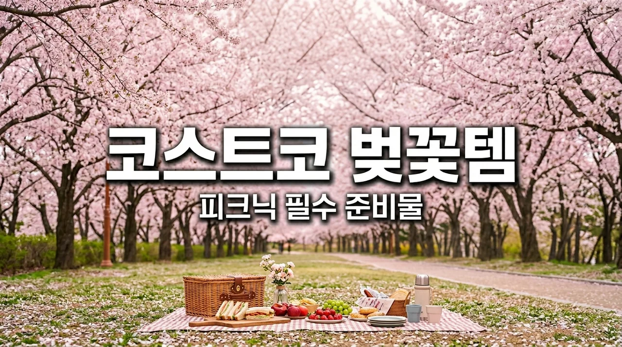 2026 벚꽃놀이 필수템 코스트코 추천 리스트 7가지 (가성비 피크닉 꿀팁)