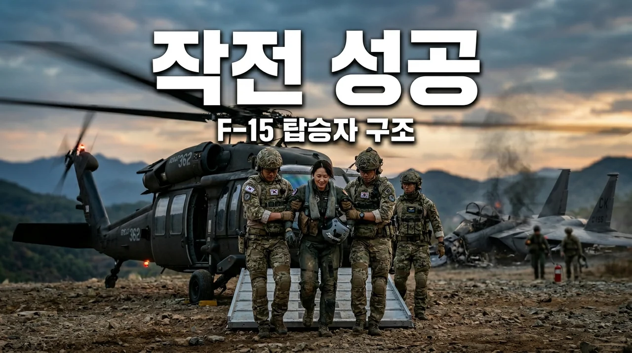 F-15 격추 탑승자 구조 상황은? 긴박했던 작전 현장과 최신 소식 정리