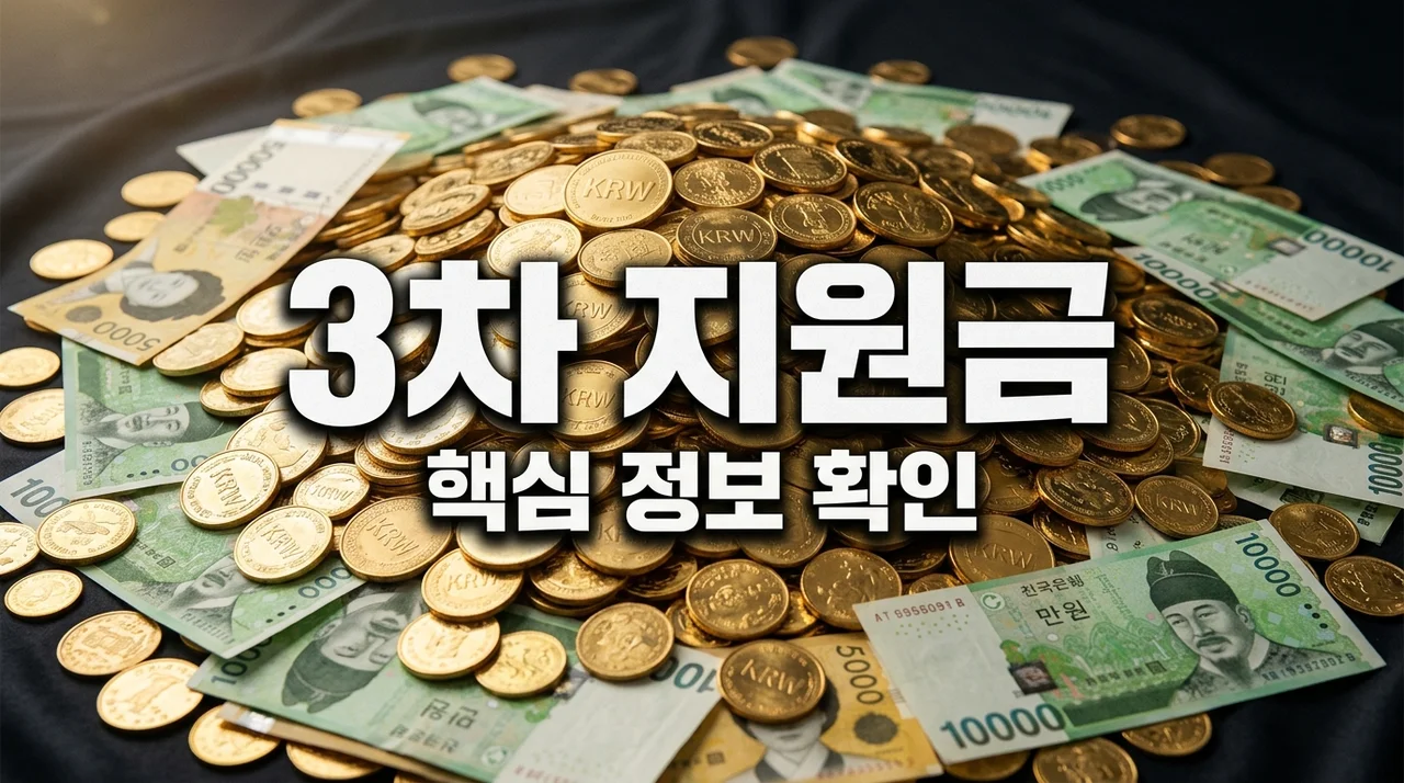 긴급! 3차 민생지원금 (과거) 지급 기준 및 신청 방법 완전 해설