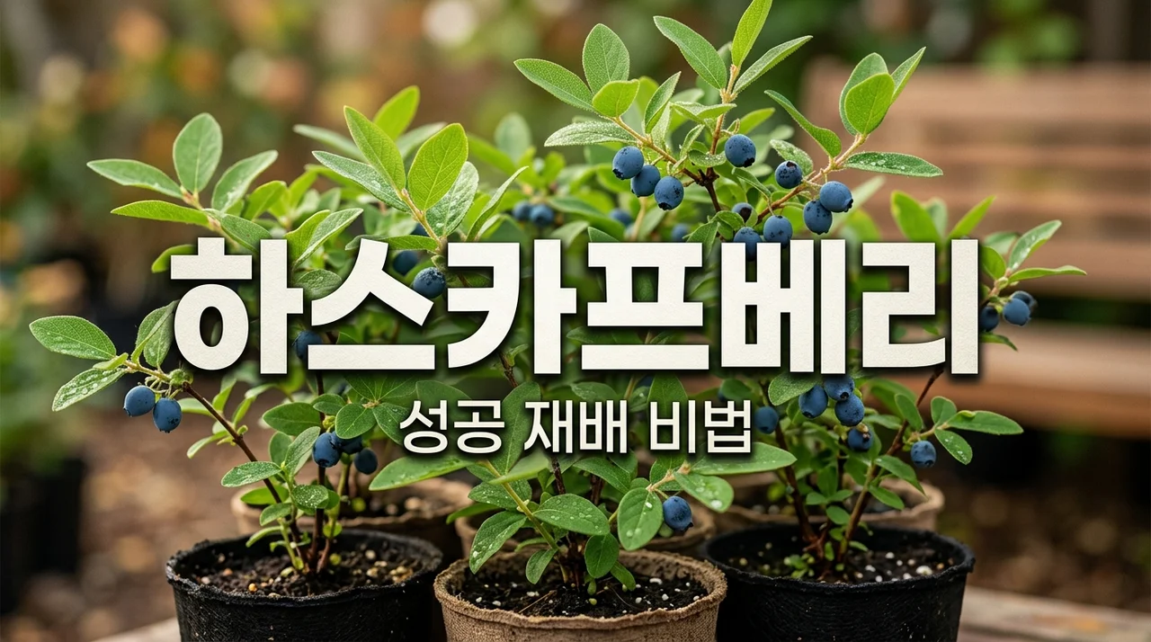 2026년 하스카프베리 묘목 재배 성공 가이드: 수확량 2배 늘리는 핵심 비법 (초보자 필독)