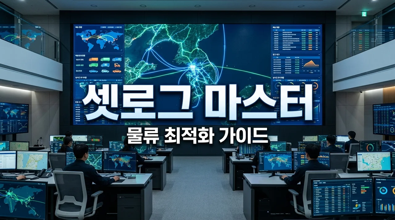 셋로그 사용법 완전 정복: 5단계로 마스터하는 물류 최적화 (2026 최신 가이드)