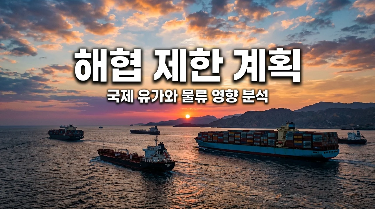 이란 호르무주 해협 제한계획 파장과 국제 유가 물류 영향 총정리