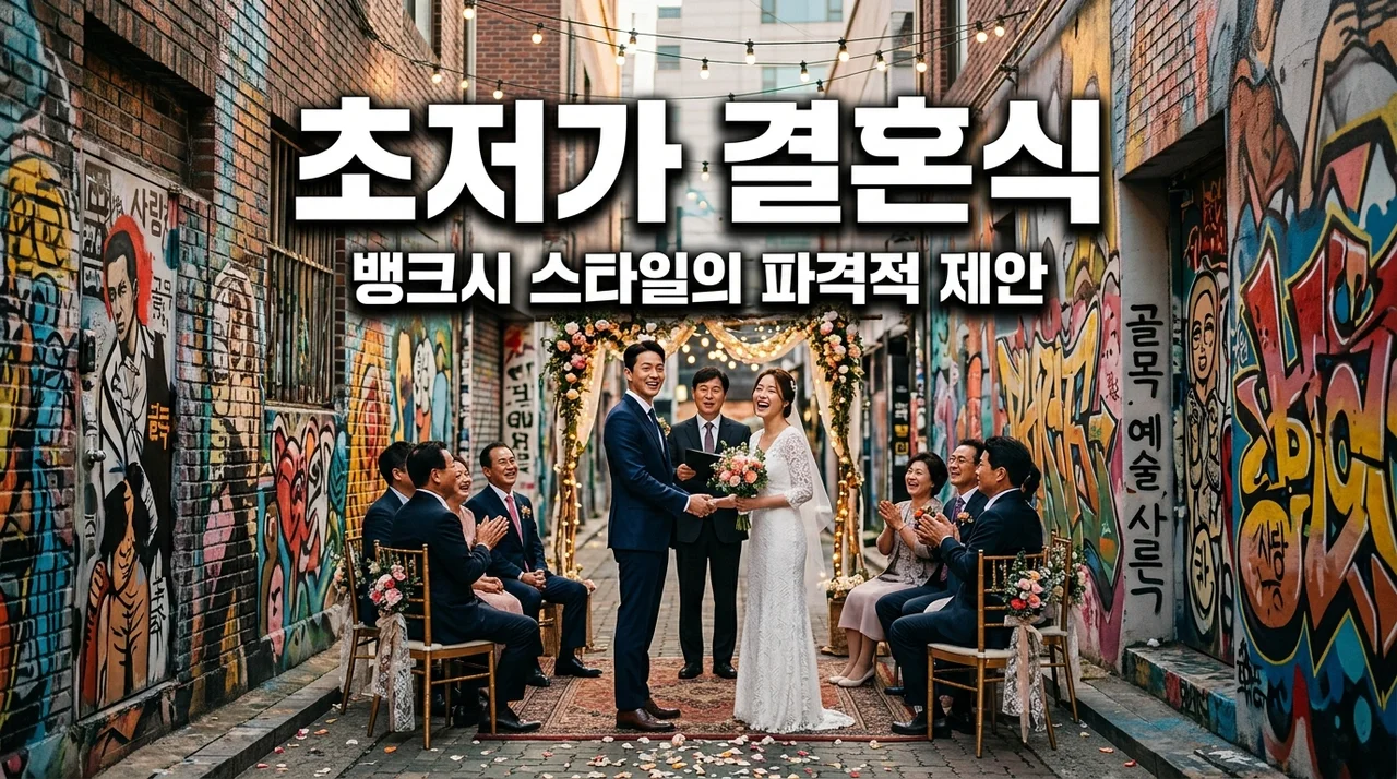 뱅크시 초저가 결혼식 예술적 감성과 비용 절감을 한 번에 잡는 5가지 비결
