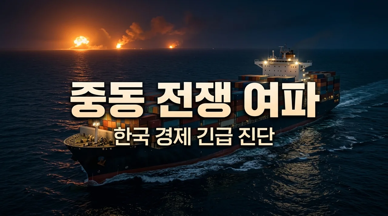 중동 전쟁 최대 피해국 한국 선정 이유와 우리 경제가 버틸 수 있는 시간의 진실