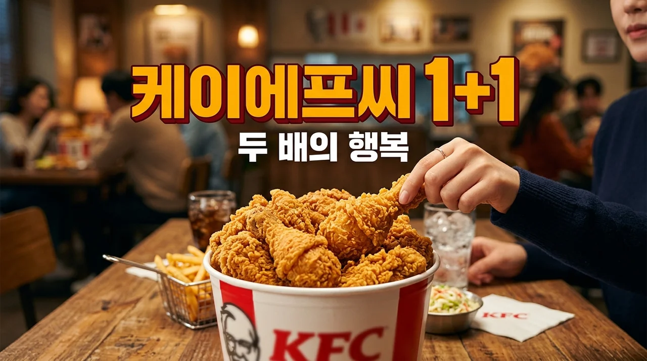 KFC 1+1, 놓칠 수 없는 버킷리스트! (할인 꿀팁 & 최신 정보 완벽 가이드)