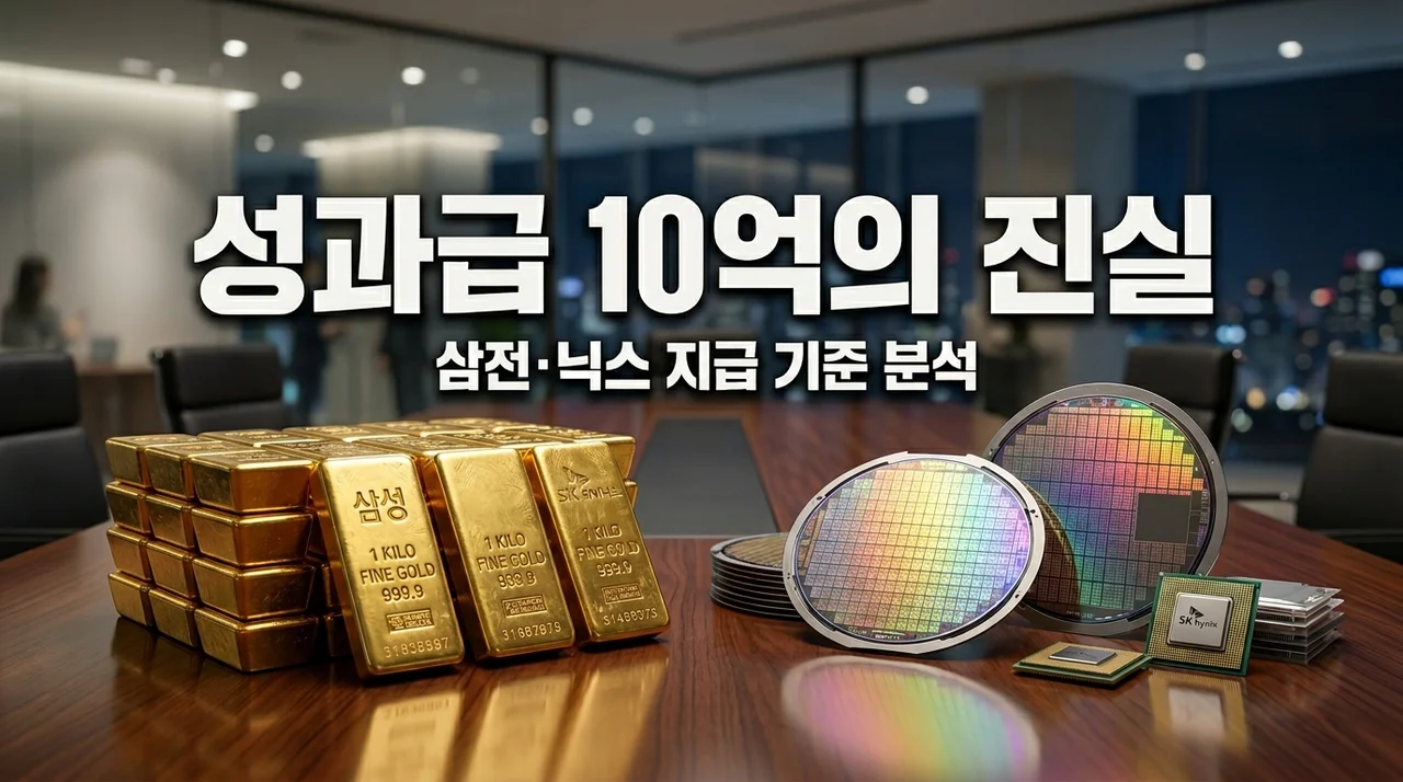 삼전닉스 성과급 10억 정말 가능할까? 삼성전자 SK하이닉스 지급 기준과 현실적인 액수 총정리