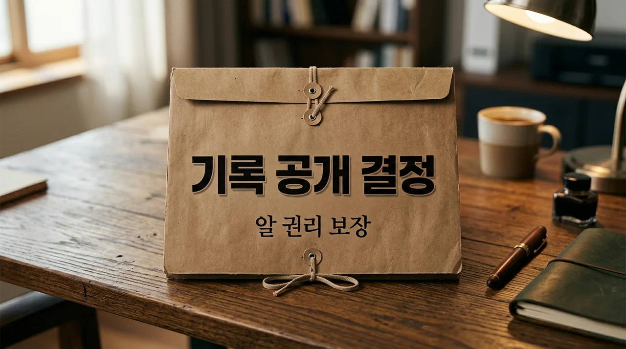박근혜 정부 7시간 문건 목록 공개 결정, 투명한 기록 관리가 시작될까