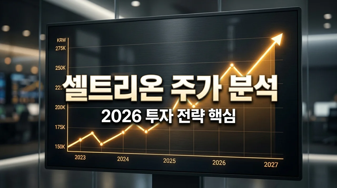 셀트리온 주가 분석: 2026년 실적 성장 사이클과 투자 전략 핵심 요약