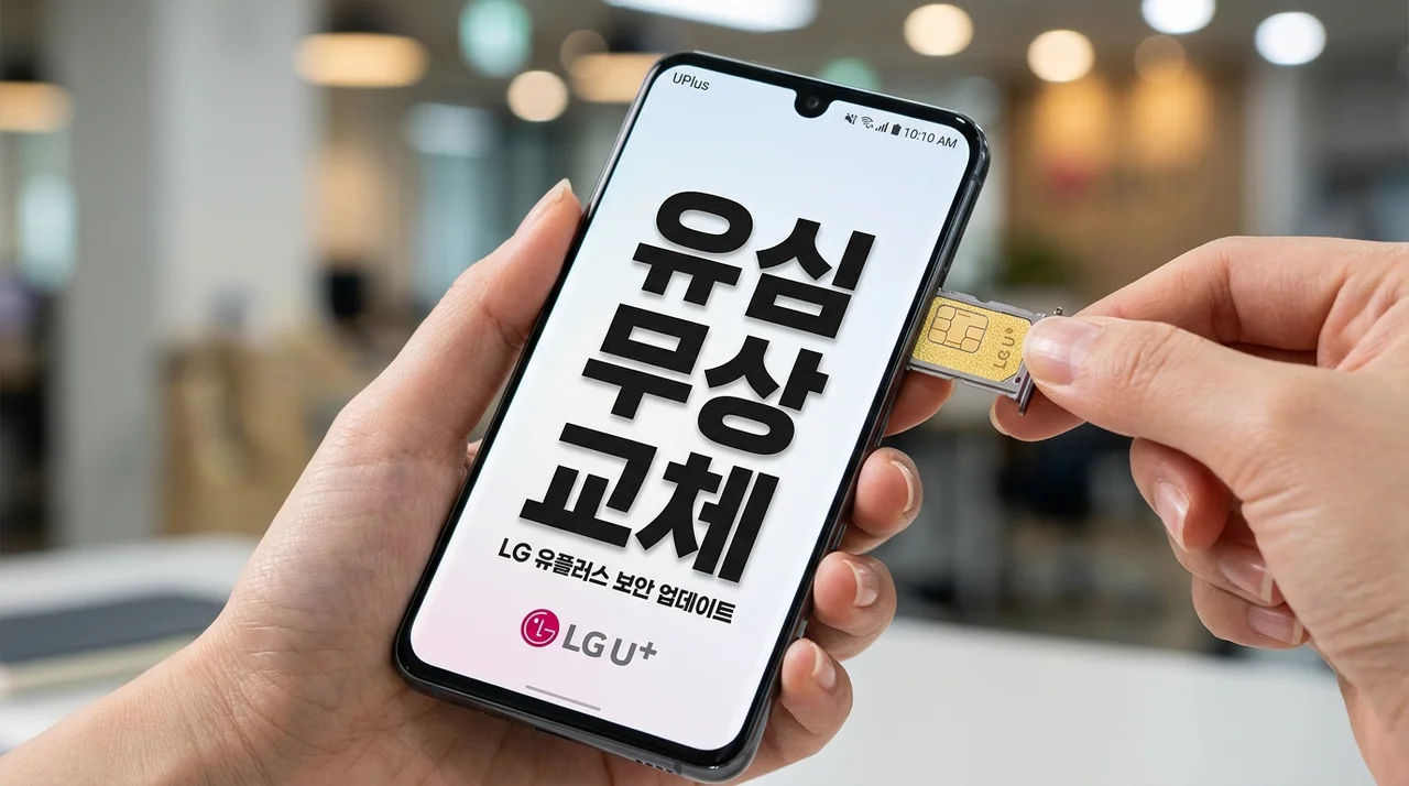(2026 보안 이슈) LG U+ 유심 무상 교체 대상 확인 및 업데이트 방법 총정리