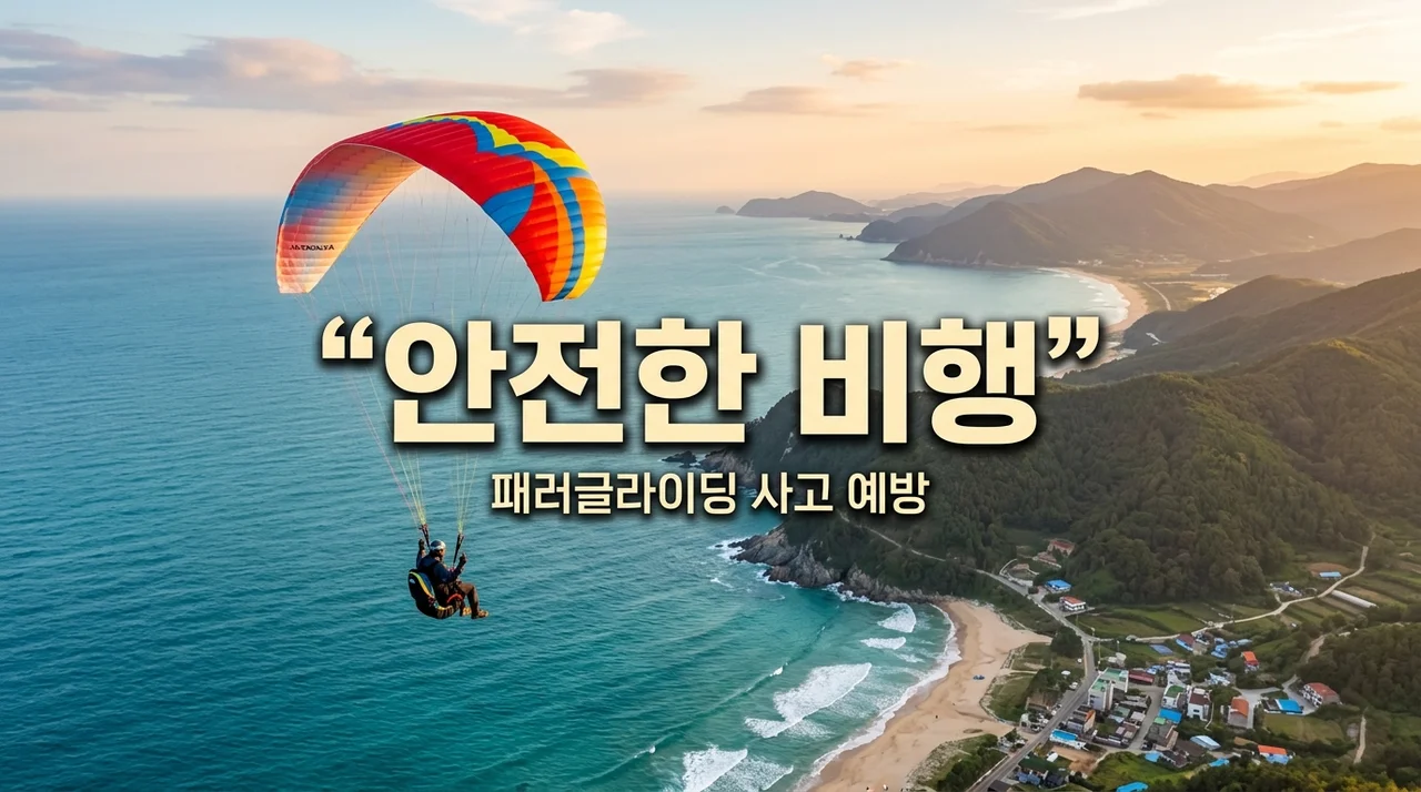 패러글라이딩 실종 사고, 예방 수칙과 대처법 (안전 가이드)