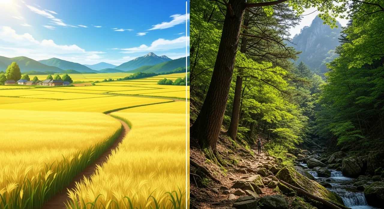 합천 vs 산청, 어느 쪽 코스가 더 좋을까요?