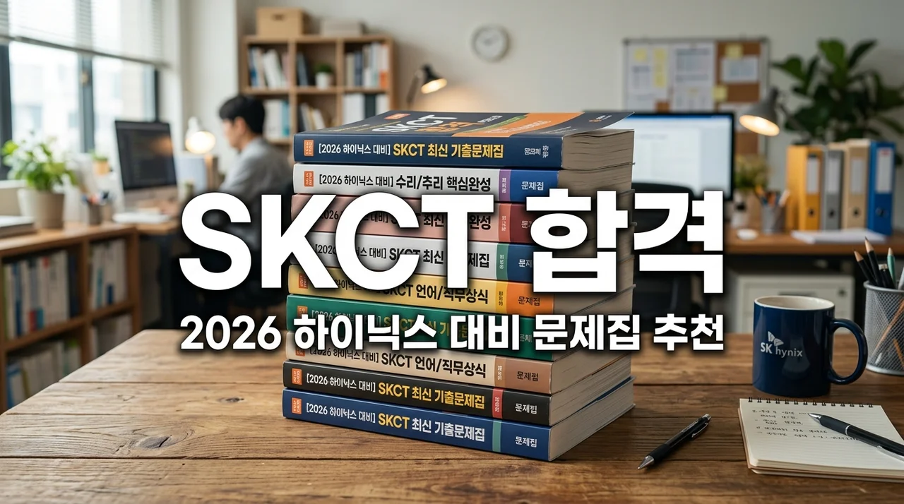 SKCT 문제집 추천 및 독학 합격 가이드: 2026 하이닉스 필기 대비