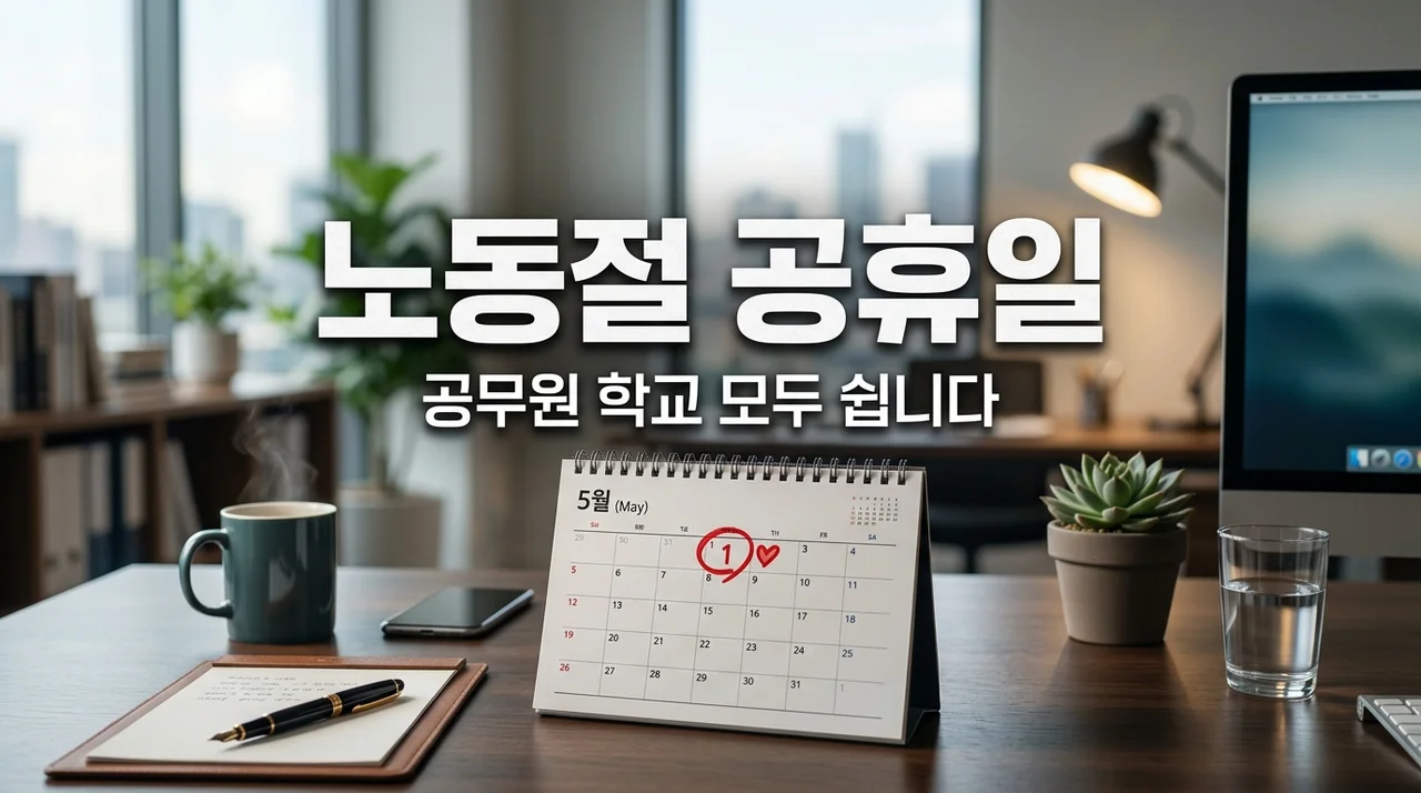 노동절 법정공휴일 확정 안내: 5월 1일 공무원 학교 휴무 및 수당 정리
