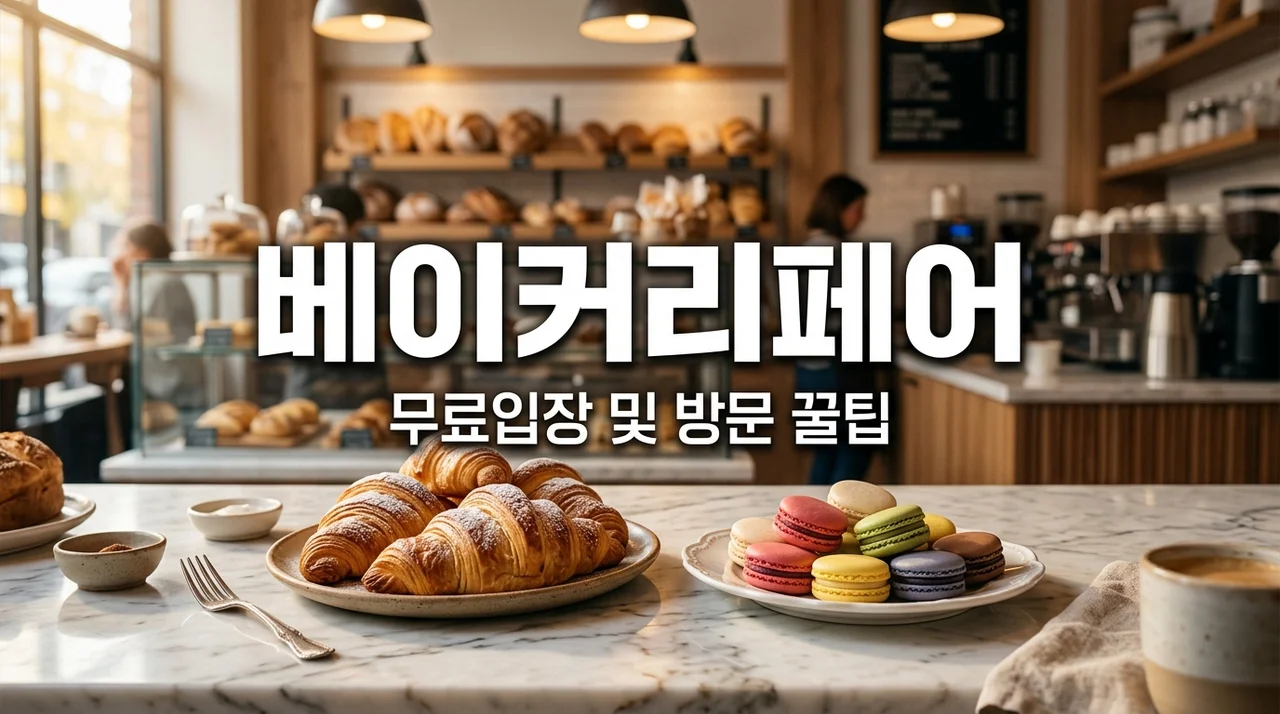 2026 베이커리페어 일정 및 사전등록 무료입장 방법 완벽 가이드