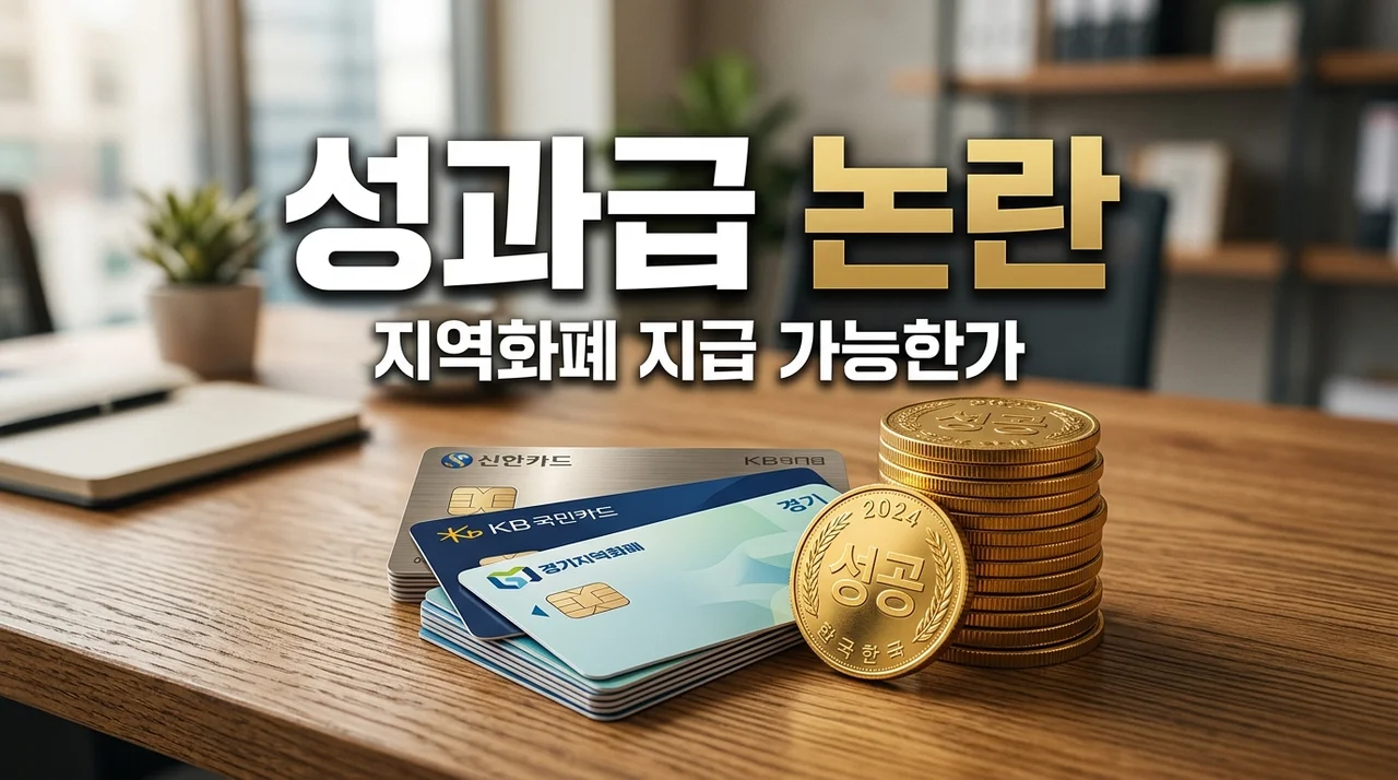 성과급 지역화폐 지급 논란 정리: 삼성·SK 65조 지급 논의의 실체와 쟁점