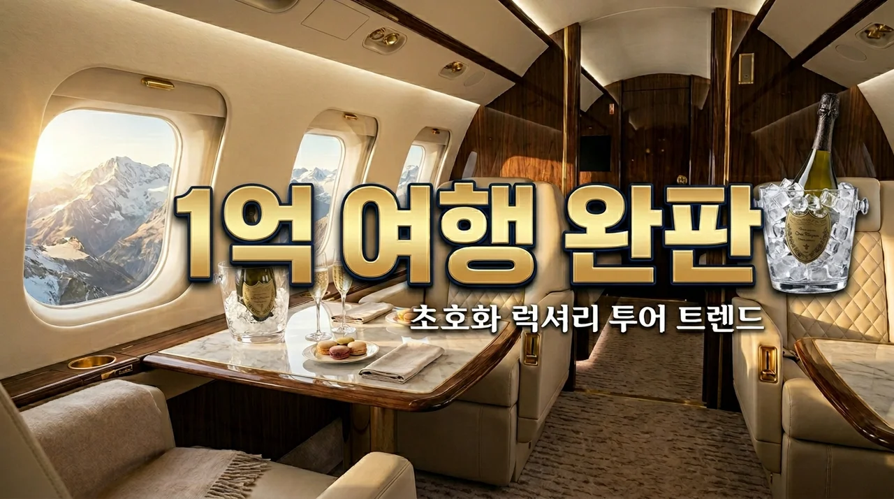 1억 부자 여행 완판의 비밀, 초고가 럭셔리 관광 트렌드 분석