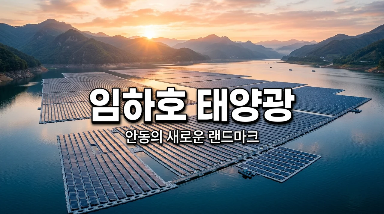 안동 임하호 수상태양광 관광: 국내 최대 규모 친환경 명소 완벽 정리