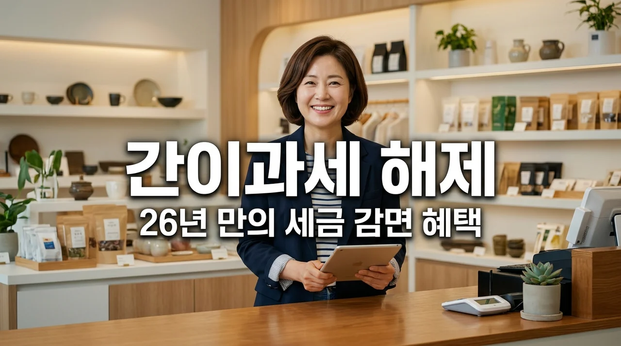 간이과세 배제지역 해제 총정리! 내 가게 세금 혜택 확인 방법