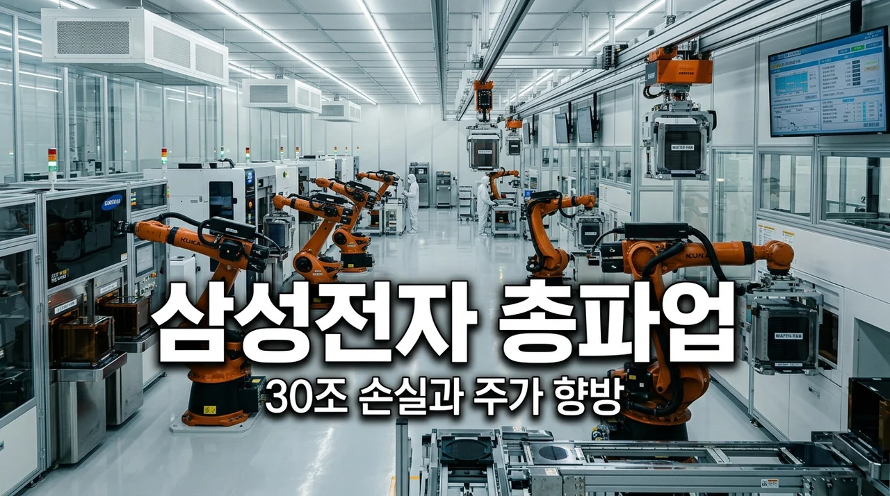 삼성전자 총파업 30조 손실 현실화? 주가 전망 및 핵심 쟁점 정리