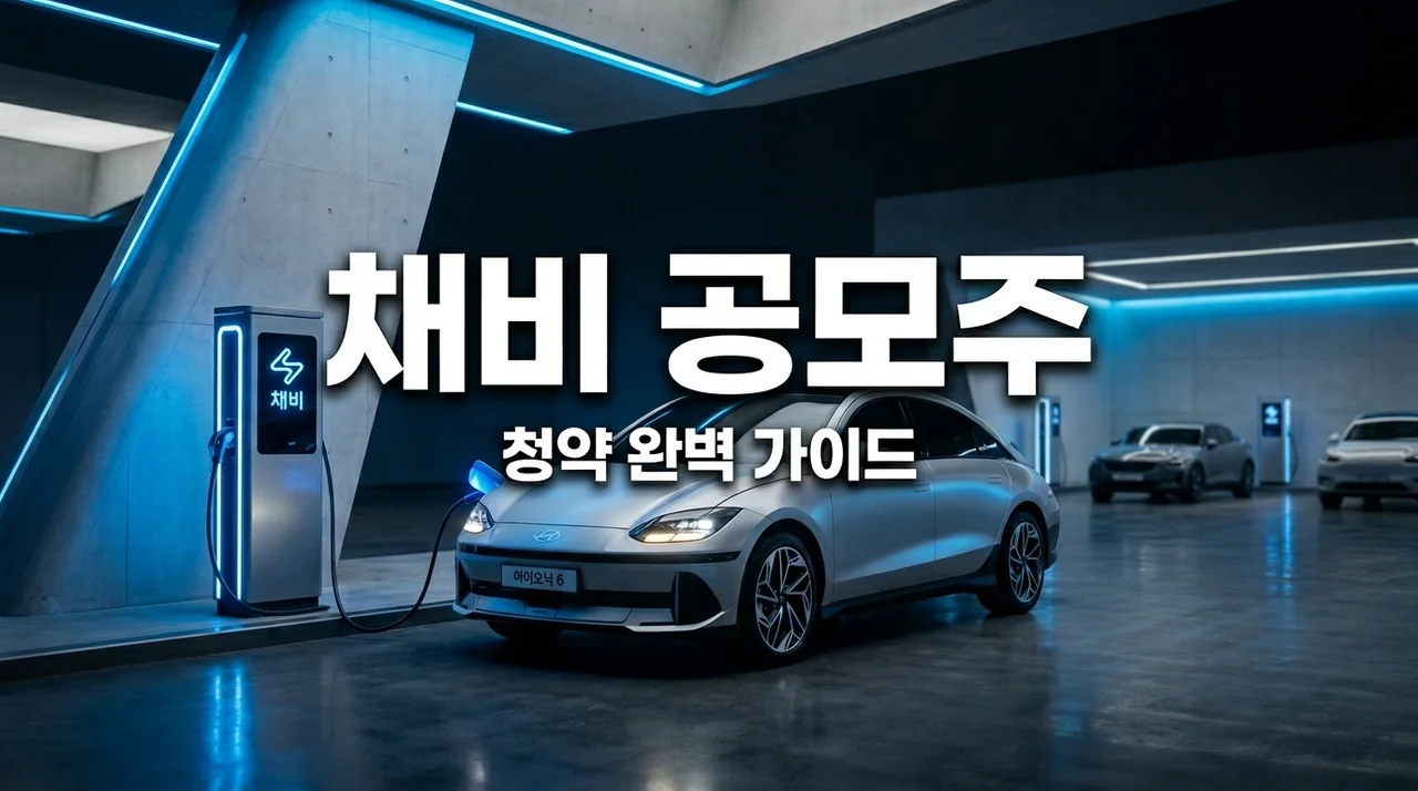 채비 공모주 청약 가이드: 일정, 주관사, 환매청구권 투자 전략 분석