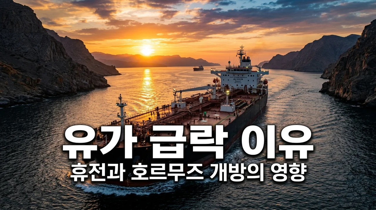 국제유가 급락 이유! 이스라엘-레바논 휴전과 호르무즈 해협 개방의 의미