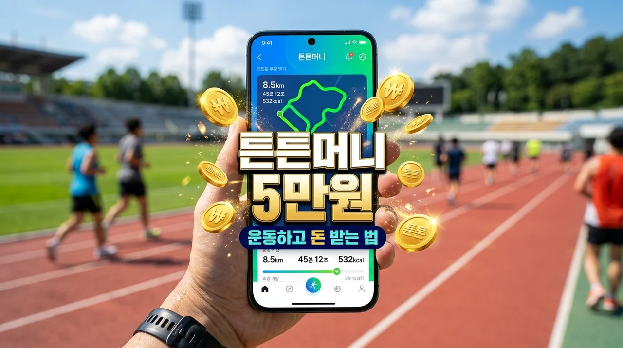 튼튼머니 운동 적립 방법 및 5만원 혜택 총정리 (2026 최신)
