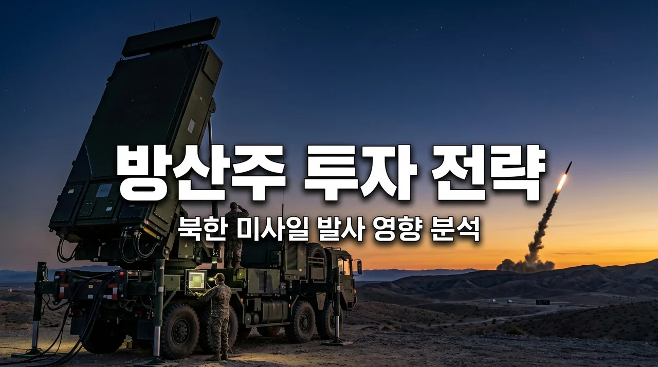 북한 탄도 미사일 발사, 방산주 영향과 투자 전략: 지금 진입해도 될까?