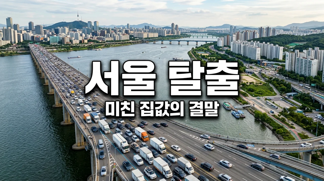 미친 집값에 탈서울 가속화, 116만 명이 떠난 이유와 경기도 이주 팁