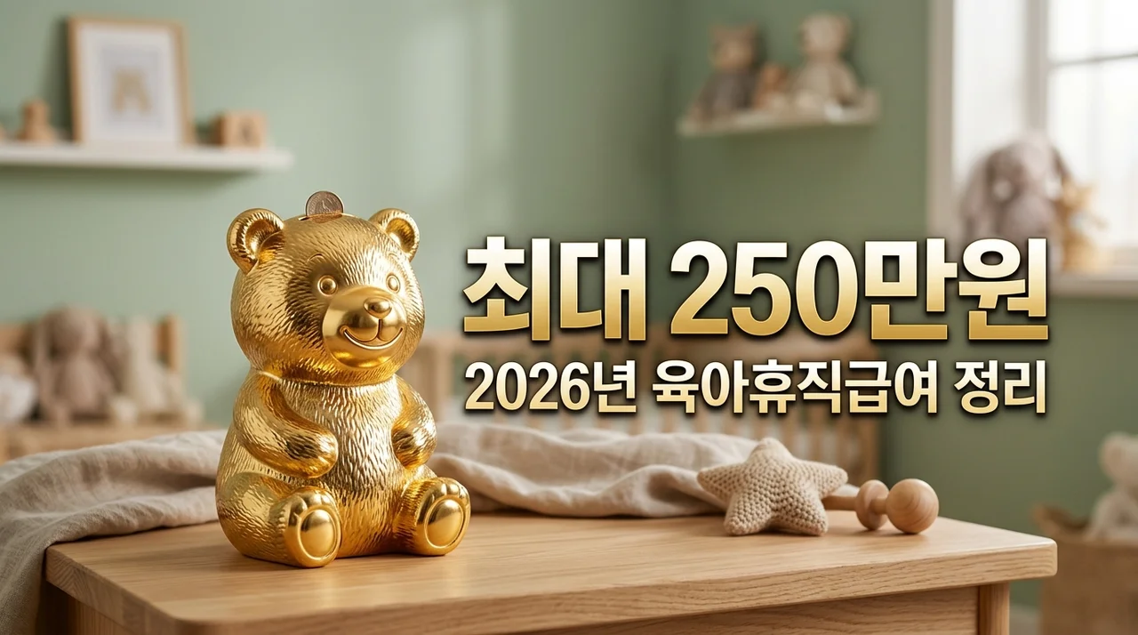 2026년 육아휴직급여 최대 250만원 상향! 신청 자격 및 지급액 완벽 정리