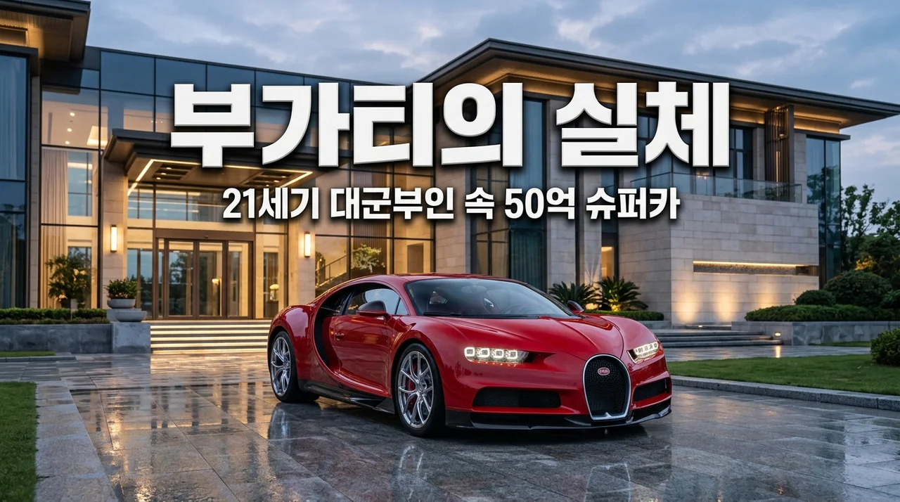 21세기 대군부인 부가티 실체와 가격 총정리 | 50억 슈퍼카 진짜일까?
