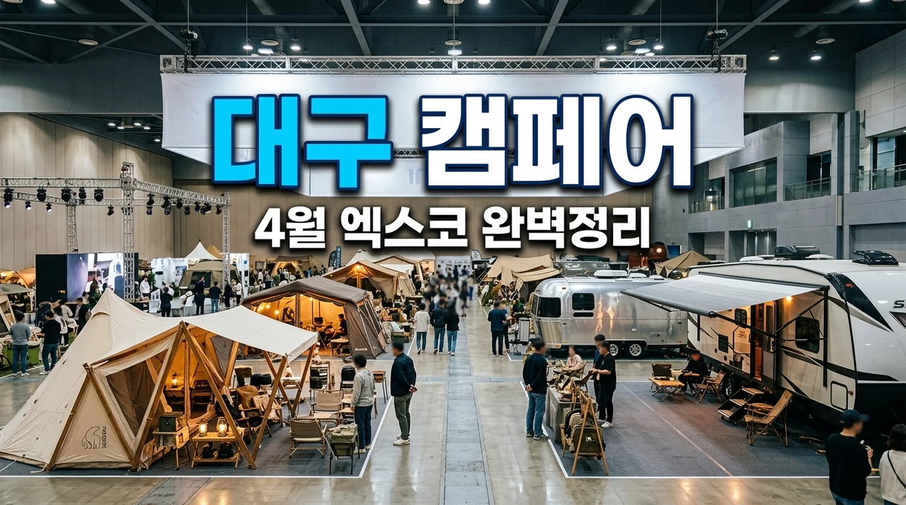 2026 캠페어 대구 4월 사전등록 할인 및 관람 꿀팁 총정리