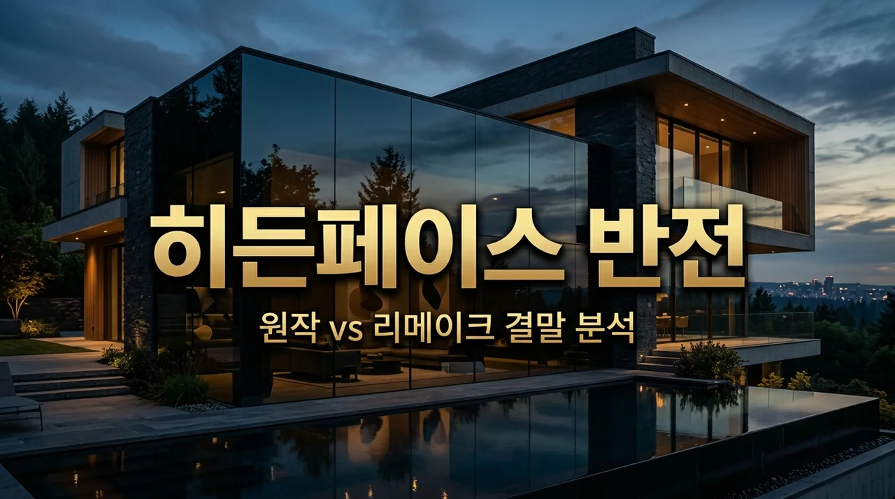 히든페이스 원작 vs 리메이크 결말 비교: 소름 돋는 반전 포인트 정리
