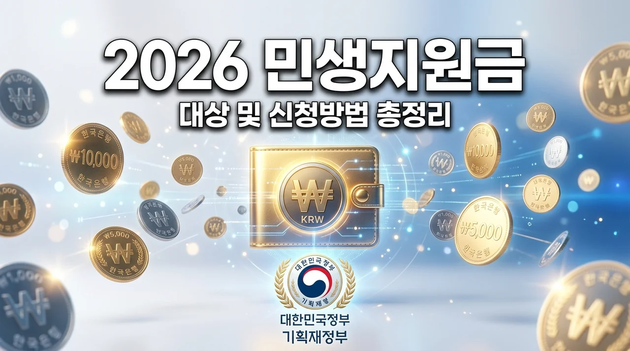 2026 민생지원금 신청 방법 대상 지급일 총정리 (대상자 확인 필수)