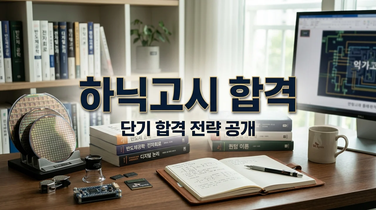 하닉고시 현실화, 단기합격반 교재 불티! SK하이닉스 생산직 합격 전략 총정리