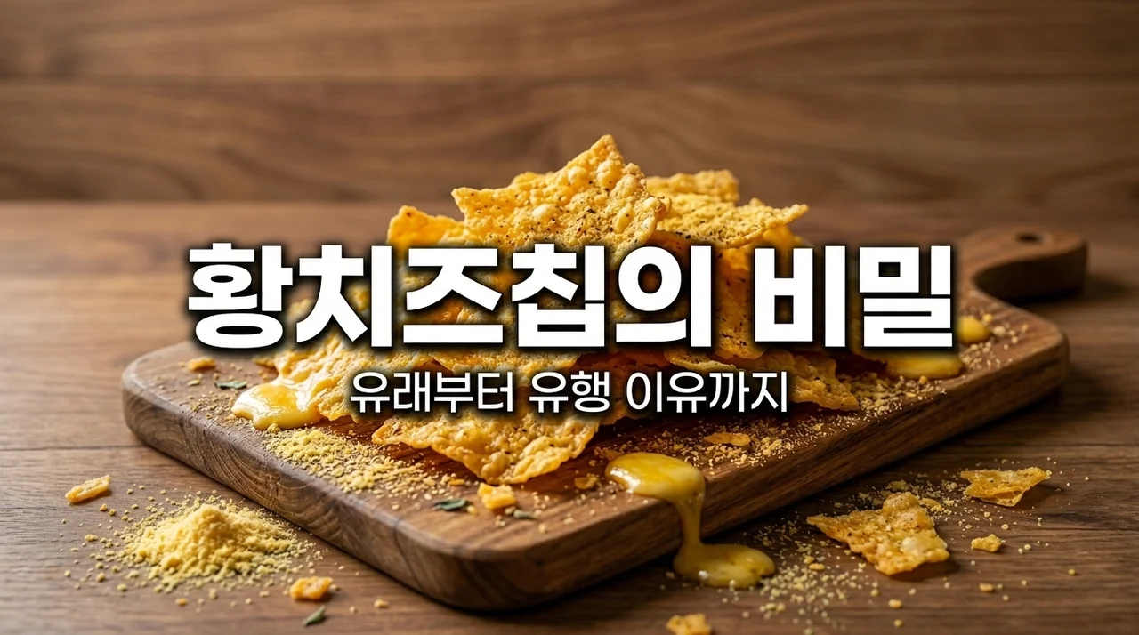 황치즈칩 유래와 유행 이유, 중독성 강한 K-간식의 비밀 완벽 정리
