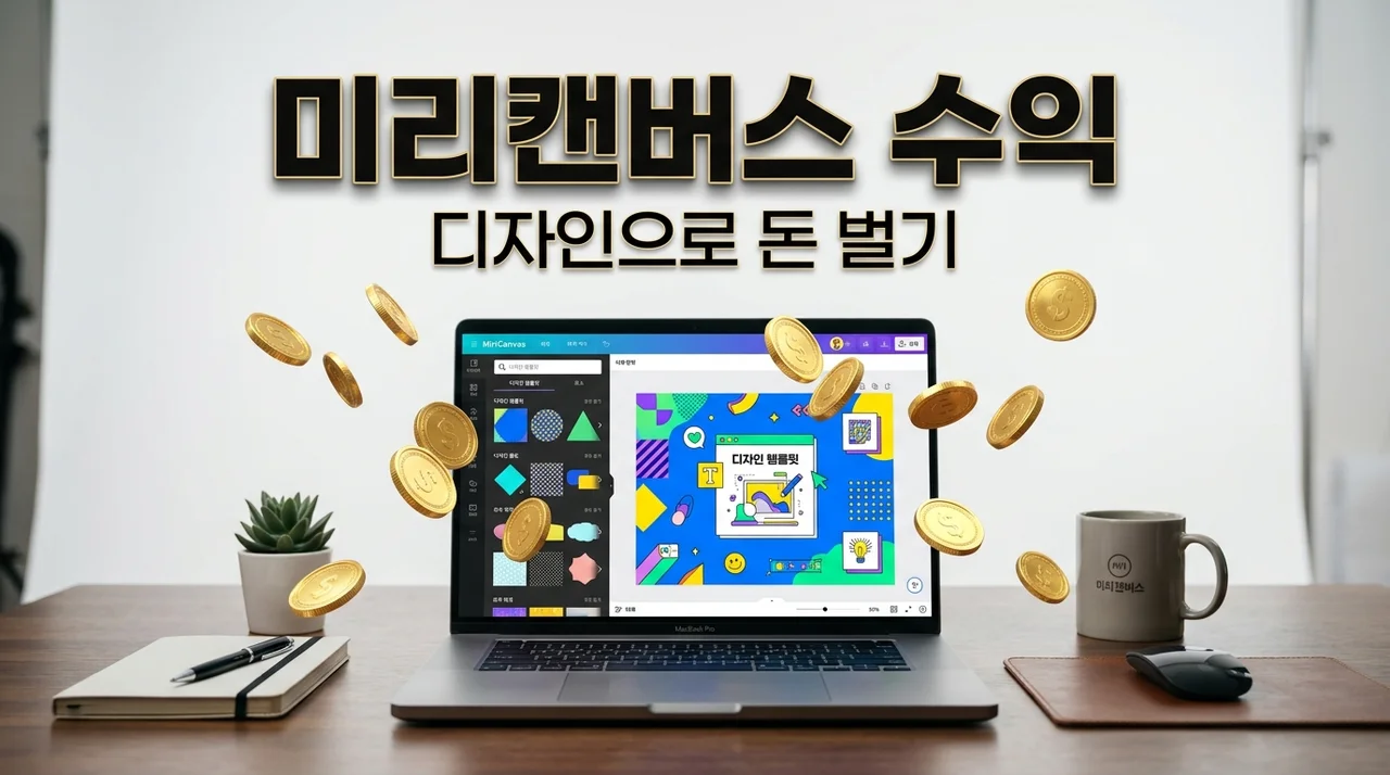 미리캔버스 수익내는 법, 디자인 몰라도 월급 외 수익 만드는 전략