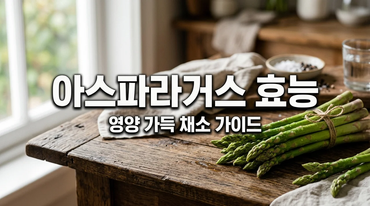아스파라거스 효능 7가지와 부작용 및 영양 가득한 손질법
