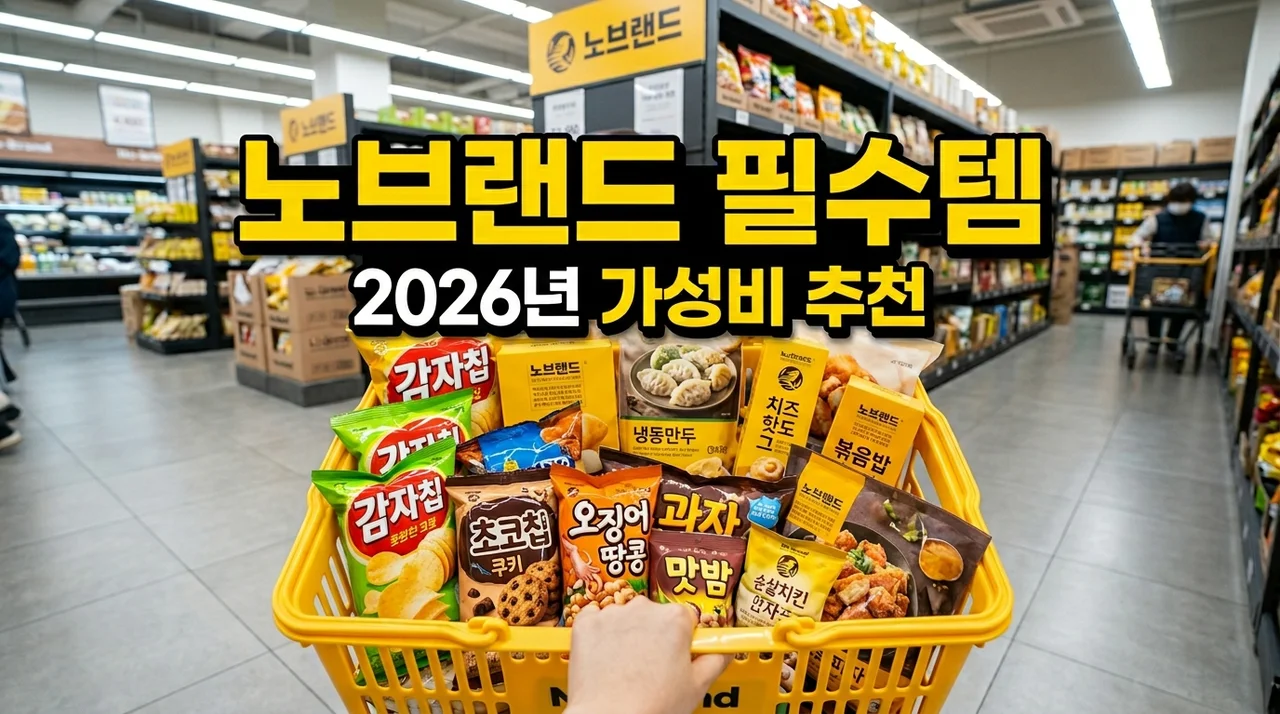노브랜드 추천 필수템 BEST 7: 2026년 꼭 사야 할 가성비 끝판왕