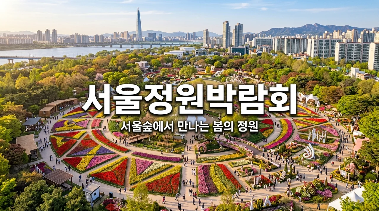 2026 서울국제정원박람회 서울숲 일정 및 관람 꿀팁 총정리
