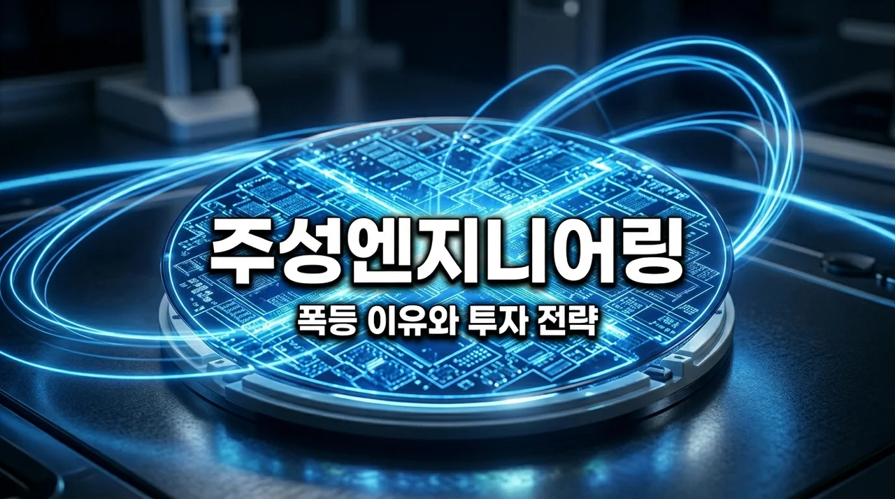 주성엔지니어링 폭등 투자 아이디어, 왜 지금 반도체 대장주인가?