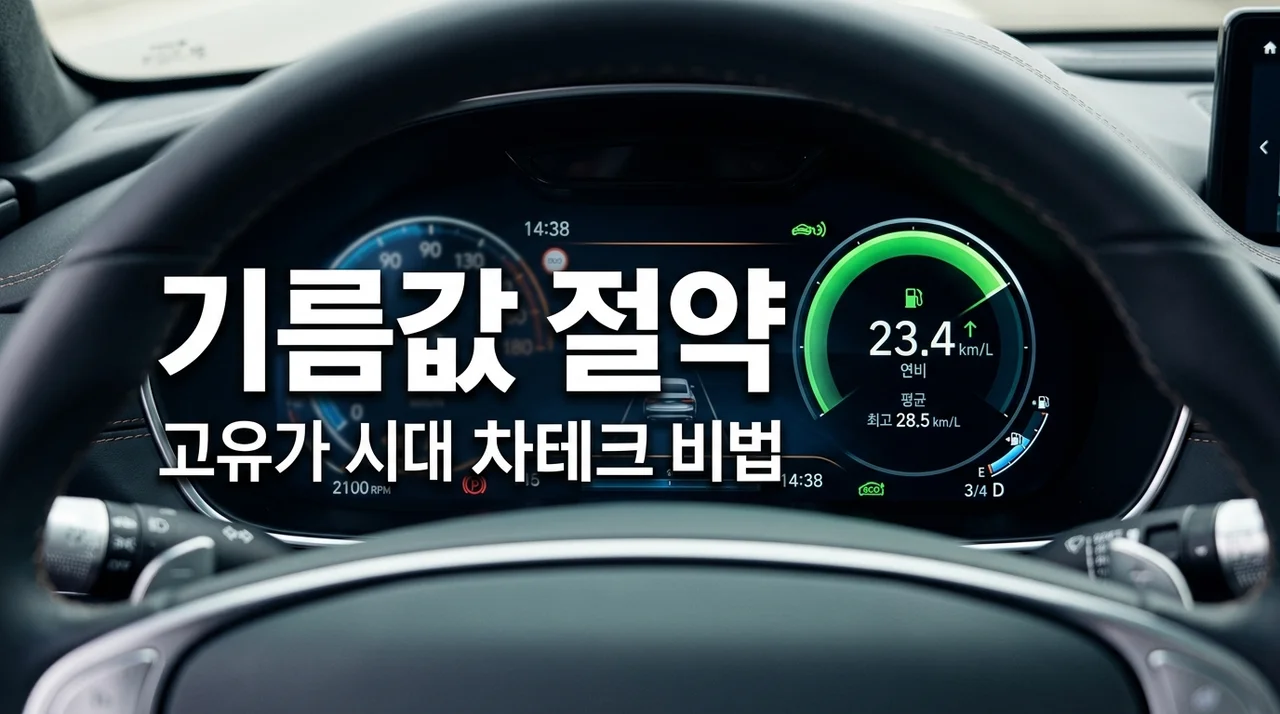 고유가 시대 기름값 절약 비법 5가지 | 주유비 20% 아끼는 차테크 가이드