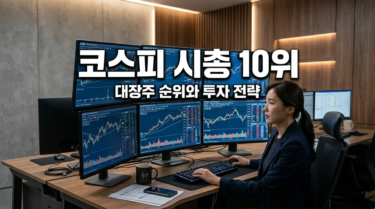 코스피 시총 10위권 종목 총분석: 2026년 대장주 순위와 투자 전략